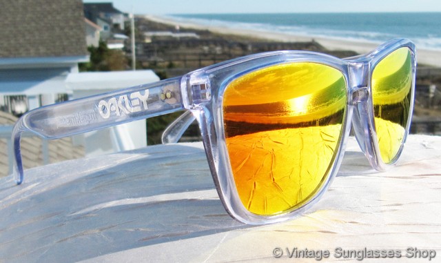 Oakley Frogskins Fire Iridium Oakley Frogskins Fire Iridium