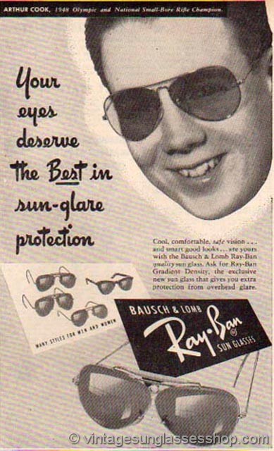 old ray ban aviators