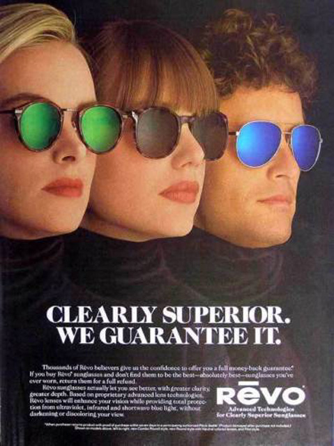 Vintage Revo Sunglasses - Vintage Sunglasses Shop display picture 2