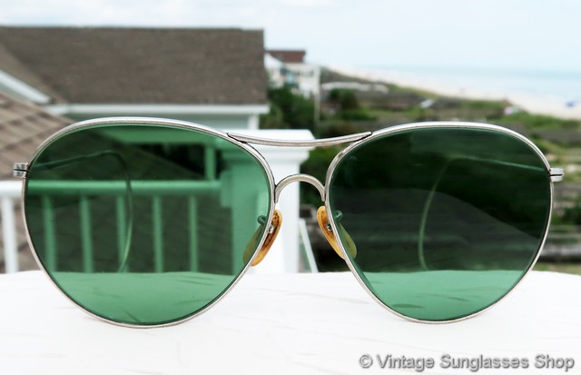 American Optical Ful Vue 1 AN6531 Pilot Sunglasses display picture 1