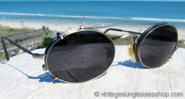 giorgio armani clip on sunglasses