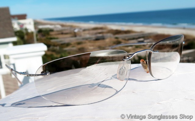 Giorgio Armani 1550 707 Rimless Sunglasses