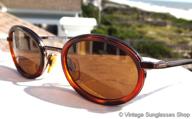 Giorgio Armani 258 1079 Tortoise Shell Sunglasses display picture 3