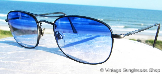 blue gradient sunglasses