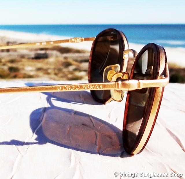 Giorgio Armani 638 898 Tortoise Shell Sunglasses display picture 2