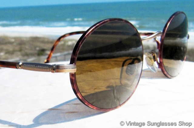 Giorgio Armani 650 958 Tortoise Shell Sunglasses display picture 1
