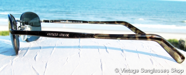 Giorgio Armani 671 976 ExtraLarge 135mm Black Sunglasses Giorgio Armani 671 976 Sunglasses main image 4