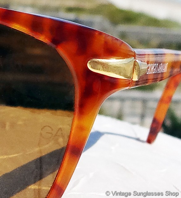Giorgio Armani orange sunglasses ☀️ Giorgio Armani 805 015 Tortoise Shell Sunglasses main image 3