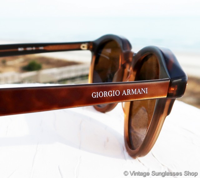 Emporio Armani 9332 Dark Brown Tortoise Sunglasses New!  Flawless! Emporio Armani | Accessories | Armani Tortoise Sunglasses  main image 2
