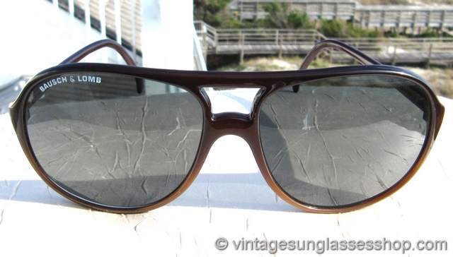 Bausch&lomb B&L Onyx W0800 Vintage Sonnenbrille Lunettes Gafas De Sol 