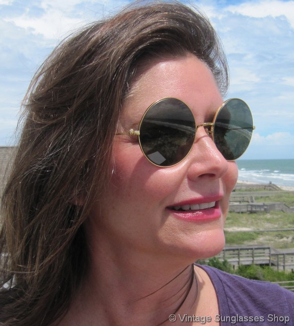 B\u0026L Bausch \u0026 Lomb Large Round Sunglasses