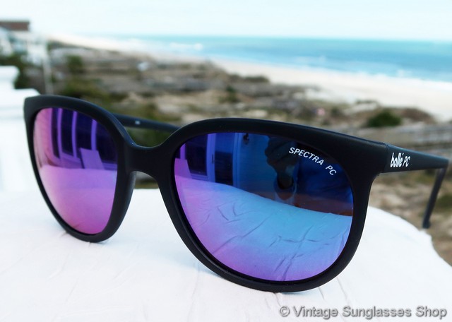 Bolle 396 Spectra PC Blue Mirror Sunglasses