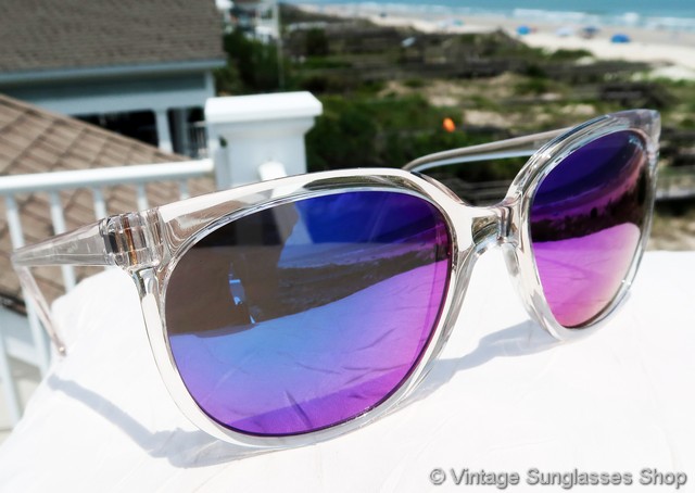 Montures Lunettes De Soleil Vintage Bollé Acrylex 426 - Noires Avec Verres Latéraux Fumés - France