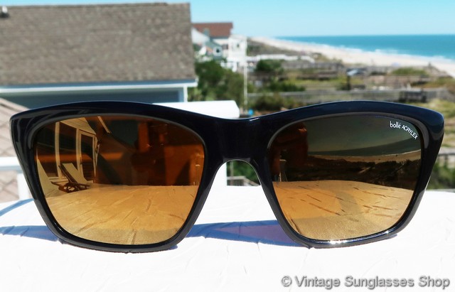 Bolle 527 Acrylex Gold Mirror Sunglasses display picture 1
