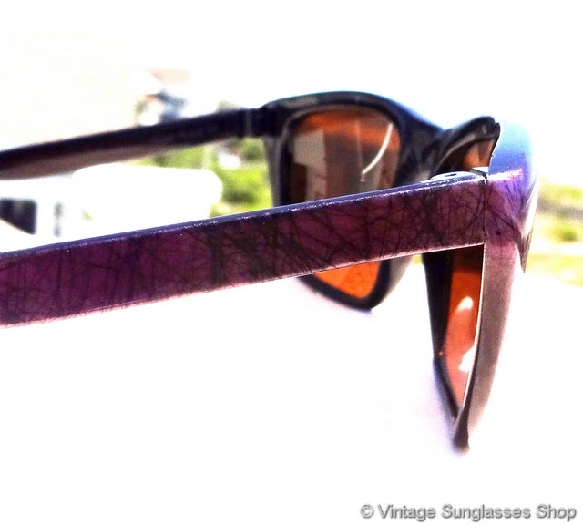 Bolle 527 Acrylex Purple Gold Mirror Sunglasses display picture 3