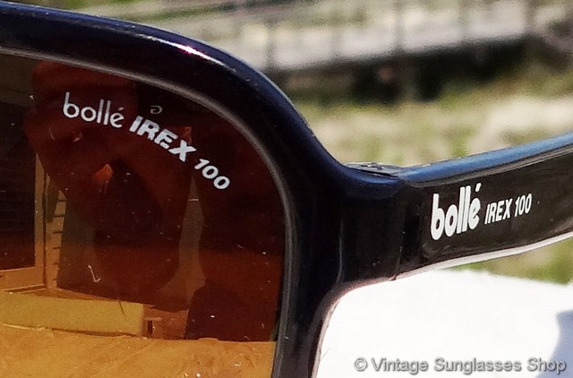 Bolle 553 Irex 100 Black Gold Mirror Sunglasses display picture 2