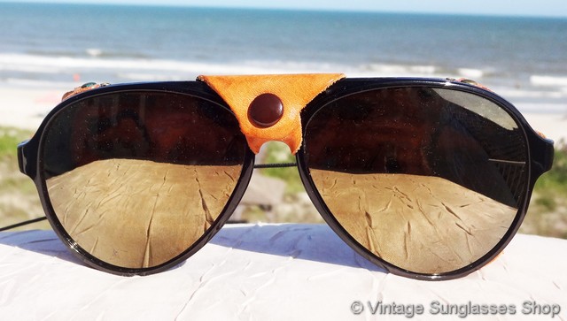 Bolle Edge II Irex 100 Gold Mirror Glacier Glasses display picture 1