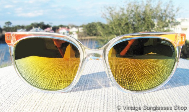 Bolle Spectra Acrylex Gold Mirror Sunglasses