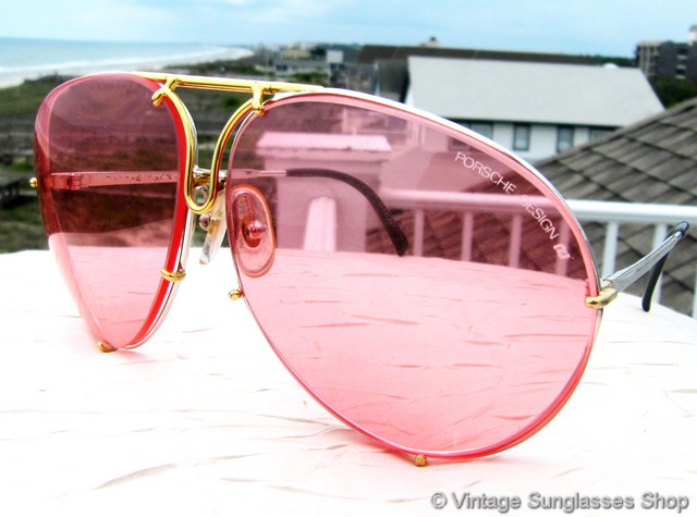 Carrera Porsche Design 5621 77 Gold and Silver Sunglasses display picture 1