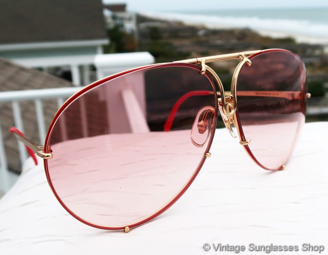 Carrera Porsche Design 5623 36 and 5621 36 Red Sunglasses display picture 2
