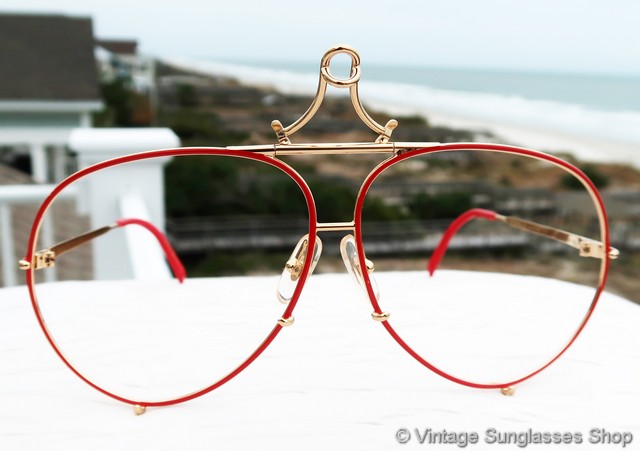 Carrera Porsche Design 5623 36 and 5621 36 Red Sunglasses