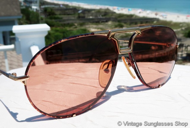 Carrera Porsche Design 5651 42 Tortuga Aviator Sunglasses display picture 3