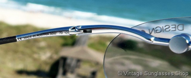 Carrera Porsche Design 5692 70 Folding Shield Sunglasses display picture 3