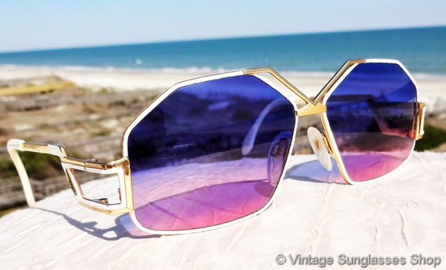 Cazal 234 33 Pink and Blue Sunglasses 