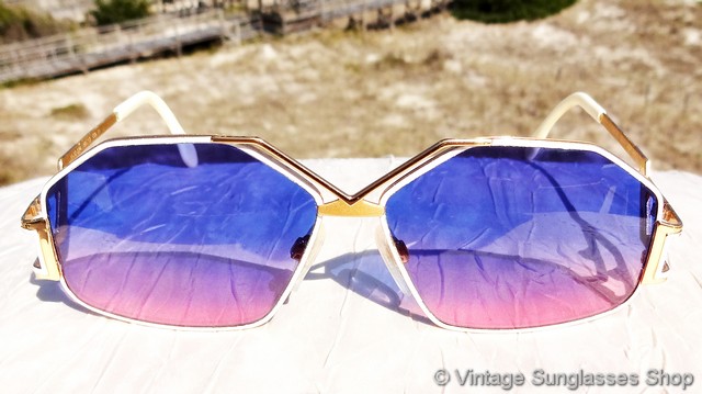 Cazal 234 33 Pink and Blue Sunglasses 