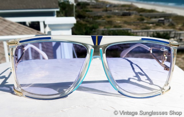 Cazal 866 647 Blue Gradient Sunglasses display picture 1
