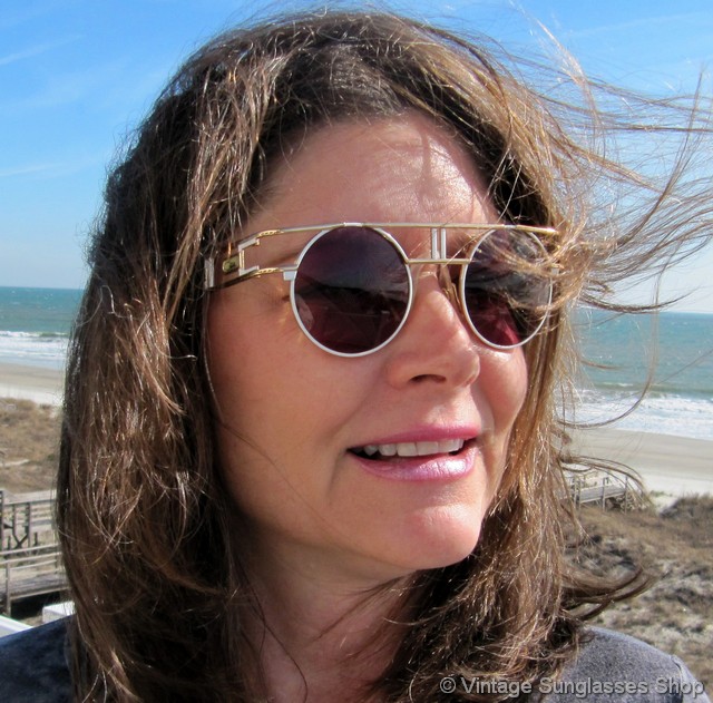 cazal inspired sunglasses