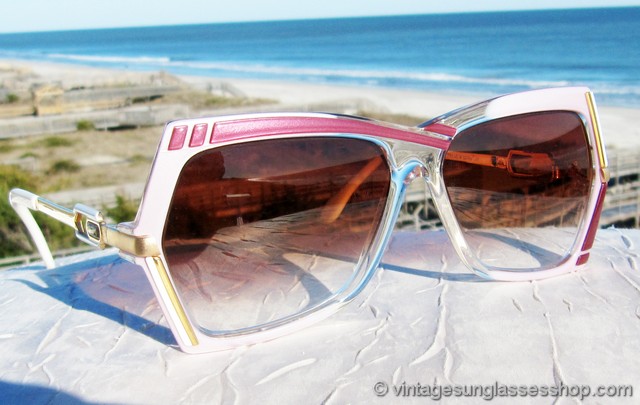 CAZAL CAZAL Mod 9025 Sunglasses Authentic Color 001 Men Used 130mm 