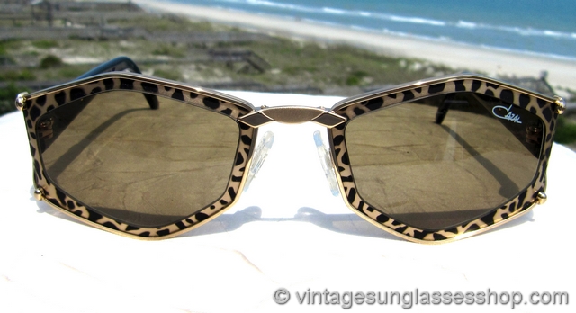 Cazal 912 728 Leopard Print Sunglasses display picture 1