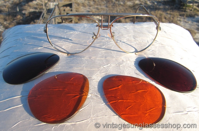 Lunettes De Soleil Vintage Daytona 891 Par Cottet - Monture Or - Verres Fumés