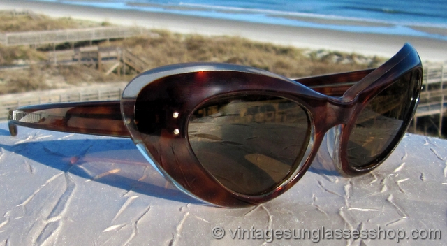 Vintage French Cat Eye Sunglasses