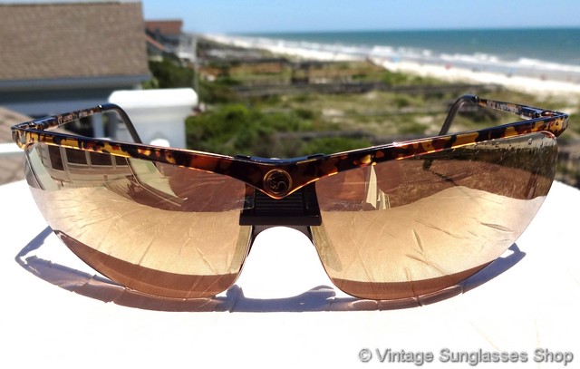 Gargoyles Legends II Tortuga Gold Mirror Sunglasses display picture 3