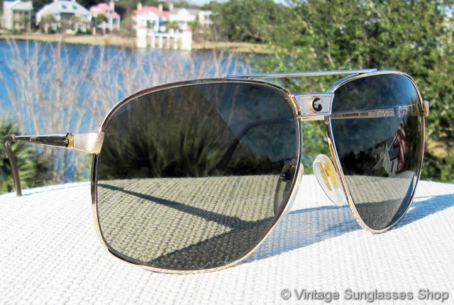 vintage 1980s salem spirit cigarettes gradient aviator sunglasses OG 1980S DRUG LORD VIBES! VINTAGE 80S AMBER GRADIENT LENS MATTE BLACKENED METAL LARGE AVIATOR SUNGLASSES #11932 NOS deadstock Retro 1980's Fashion Disco Square