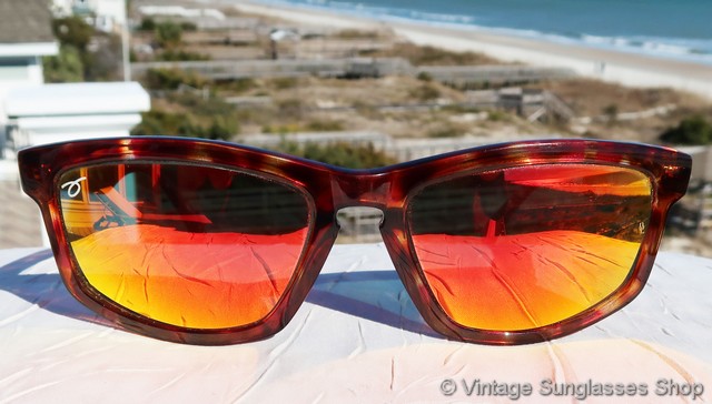 Killer Loop Red Mirror Tortoise Wayfarer Sunglasses
