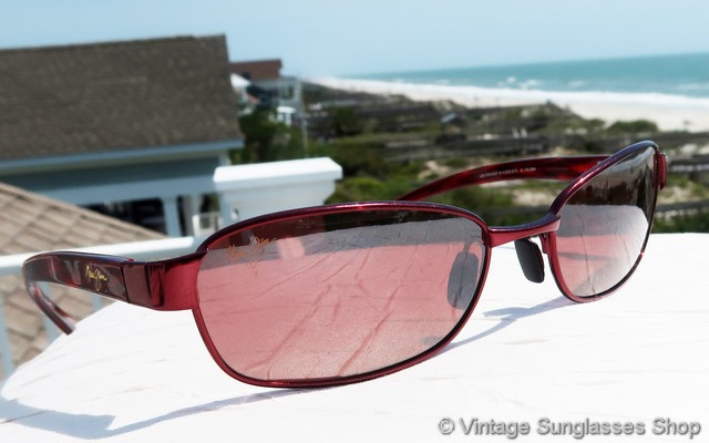 Vintage Maui Jim Tourtuse Shell Made in Italy Maui Jim MJ-125 10 Malia Sunglasses main image 4