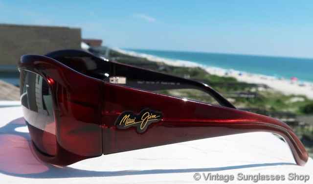 Maui Jim MJ-134 07 Hibiscus Sunglasses display picture 1