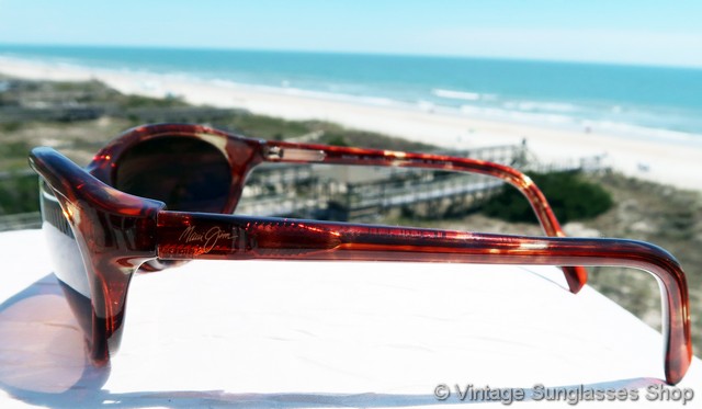 Maui Jim MJ-159 10 Regatta Tortoise Shell Sunglasses display picture 1