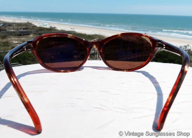 Maui Jim Regatta Brown Tortoiseshell Oval Women Sunglasses Frames Made In Japan. Maui Jim MJ-159 10 Regatta Tortoise Shell Sunglasses main image 2