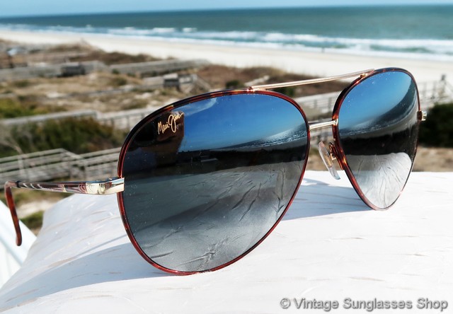 Maui Jim MJ-179 Lahaina Tortuga Mirrored Aviator  display picture 1