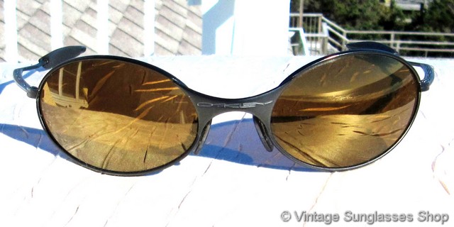 E Wire Bronze Gold Iridium Sunglasses