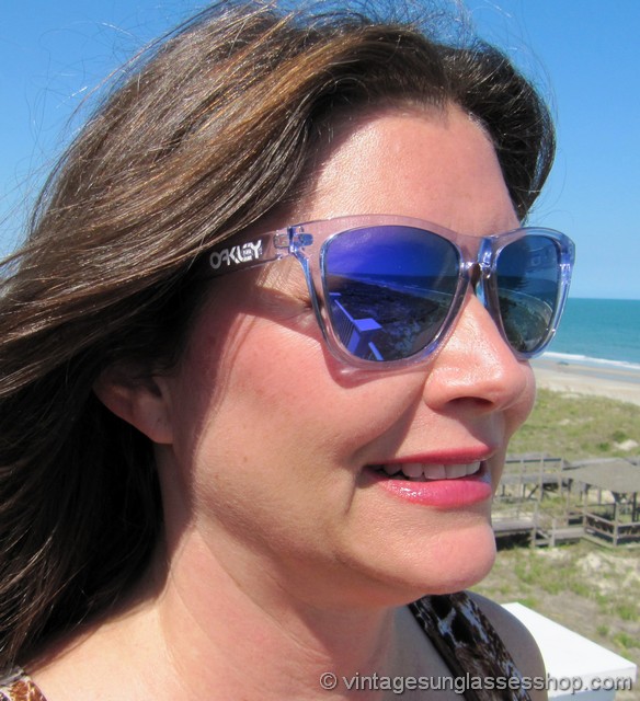 Oakley Frogskins OO9013 Transparent Sunglasses | Vision Express