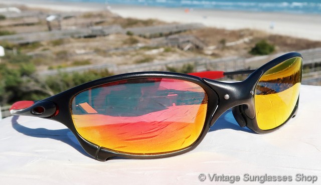 Oakley Juliet Carbon Ruby Iridium Sunglasses