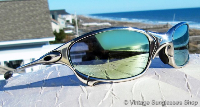 Oakley Juliet Polished Emerald Iridium 