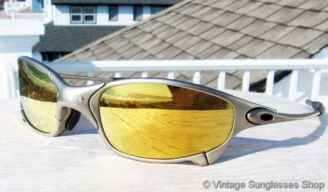 Oakley Juliet Titanium 24k Iridium Sunglasses