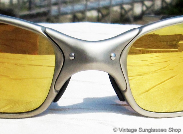Oakley Juliet X Metal Titanium Gold Iridium Sunglasses