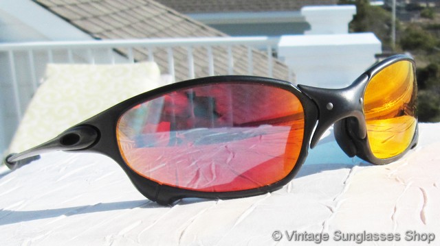 Oakley Juliet Carbon Ruby Iridium Sunglasses